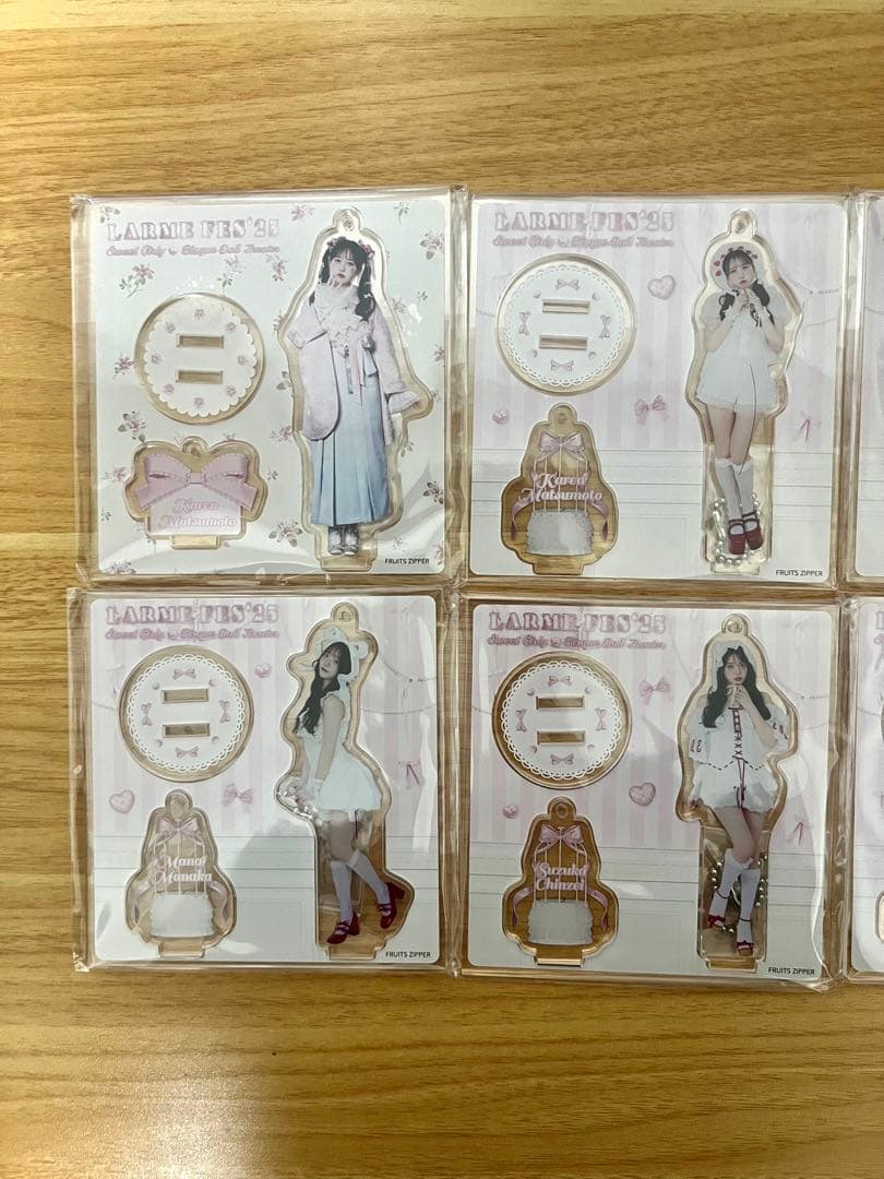 m*r様 FRUITS ZIPPER LARME ラルム アクスタコンプセット