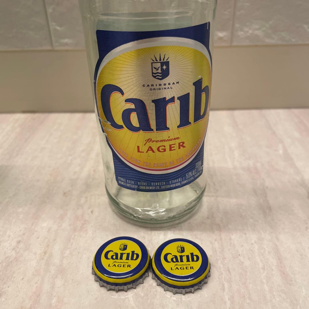 地ビール　王冠　カリブ海　世界遺産　希少　貴重　海外ビール　レア　ビール瓶