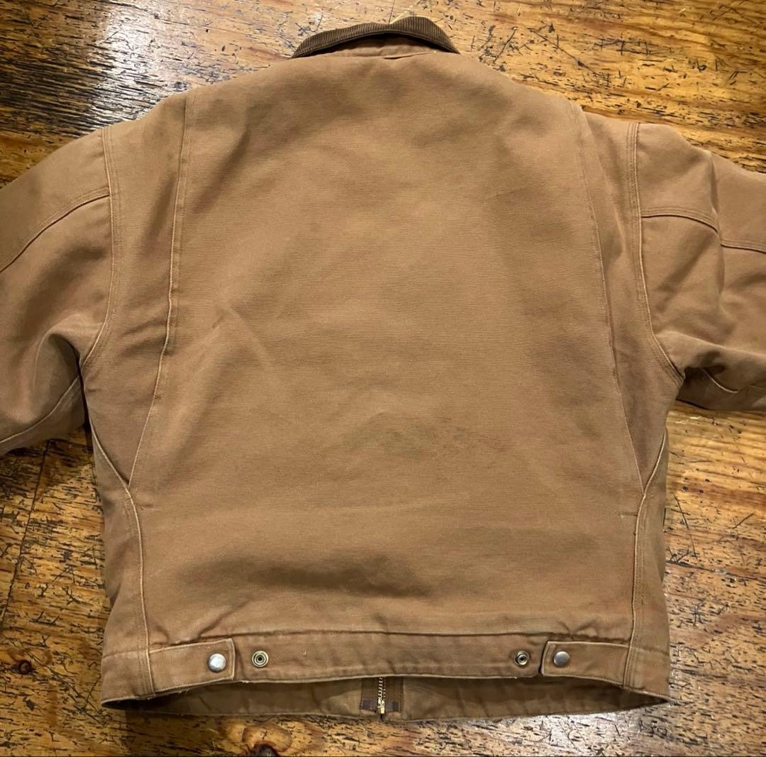 90s デトロイトジャケット 古着　短丈 ワークジャケット　ダック