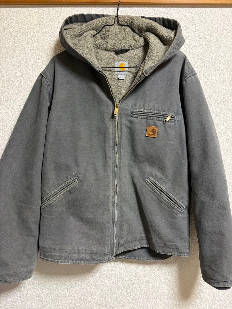 Carhartt フード付きジャケット M グレー　シエラジャケット