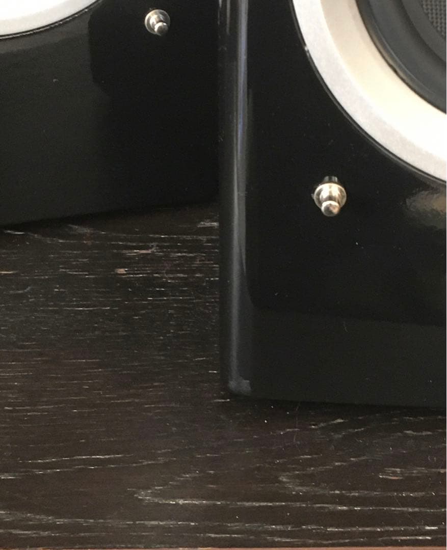 [お勧め] 端子に難 小型 不明 スピーカー ペア