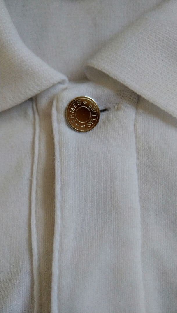 レア　HERMES エルメスのポロシャツ 半袖