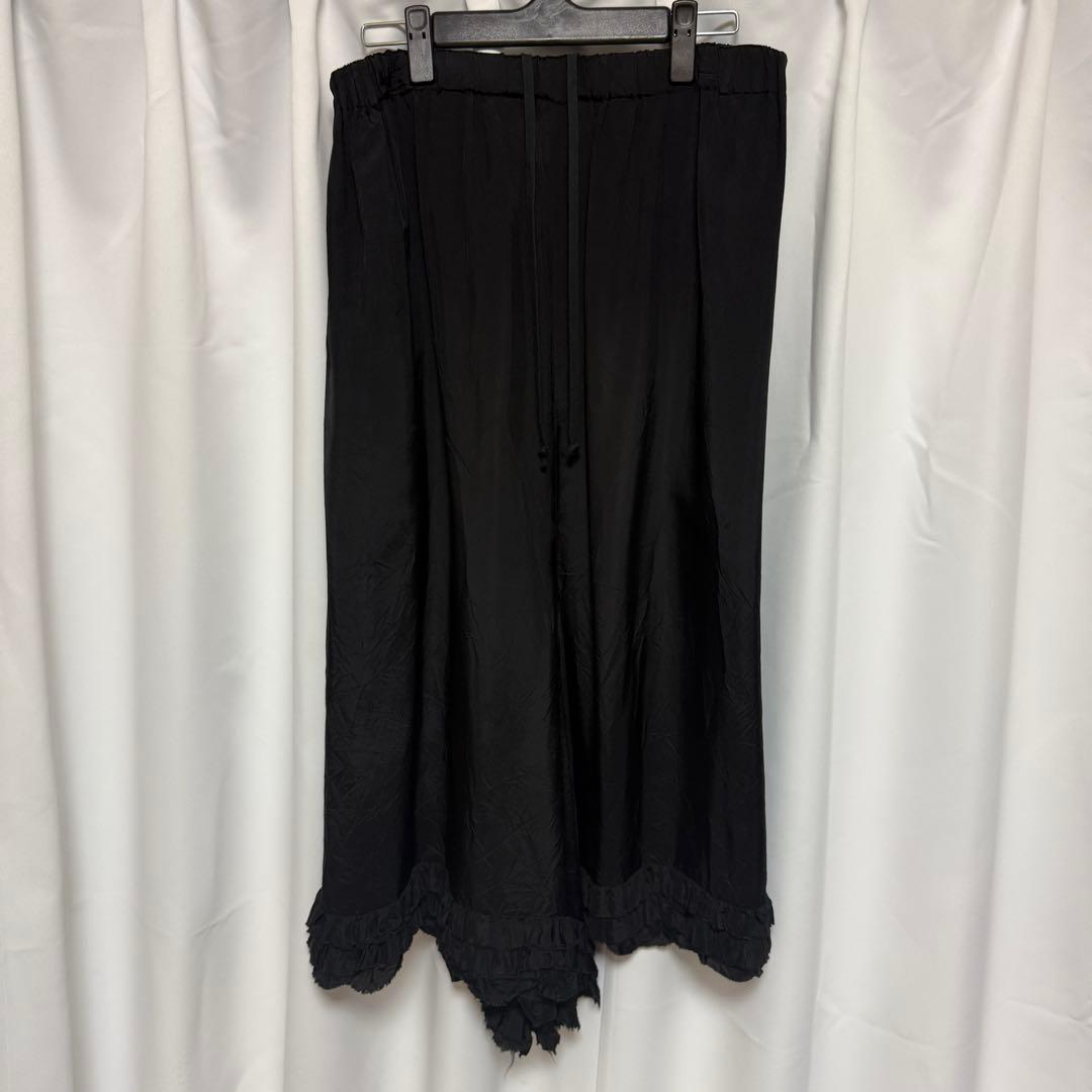 アーカイブ　コムデギャルソン　コムコム　キュプラサルエルパンツ　M 黒