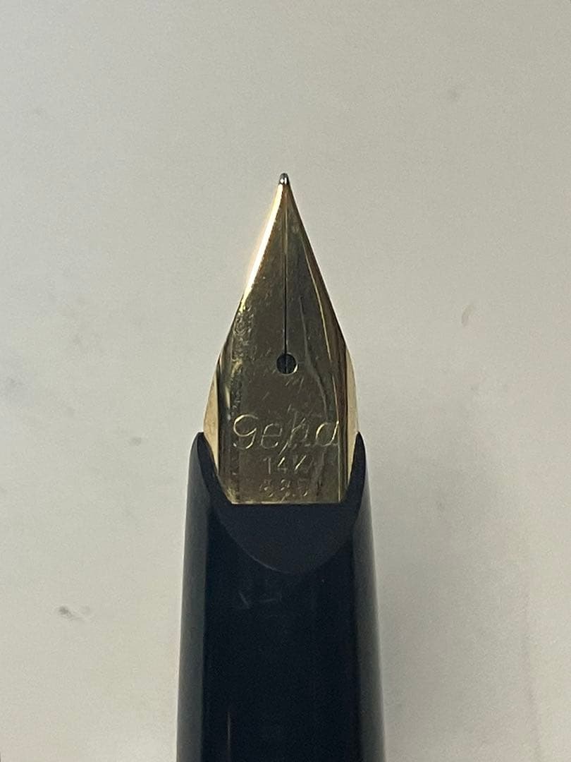 希少　geha722　万年筆　EF　箱・説明書付