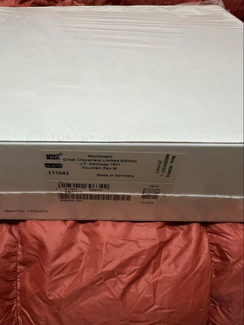 Montblanc JFK Special Edition 万年筆　ニブ M