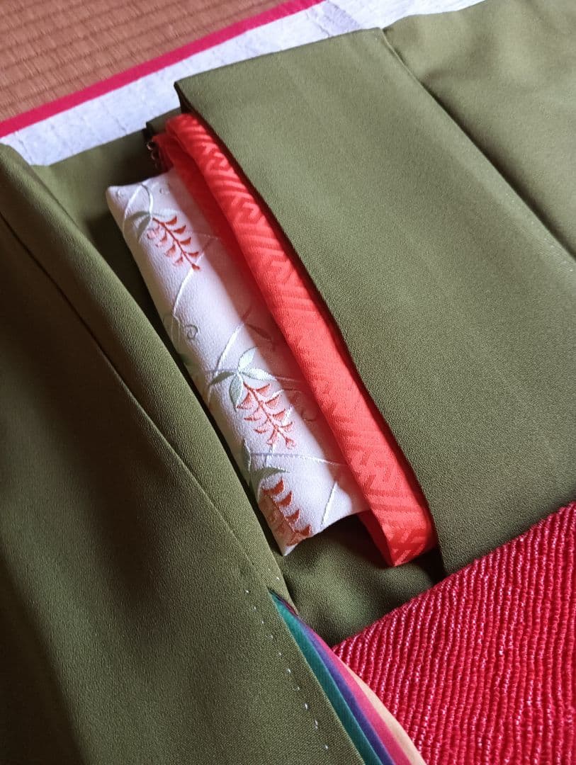 小柄さんの為のお仕立て　振袖フルセット　美品　華やか　丈151 裄66