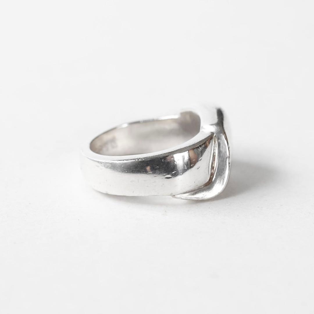 ヴィンテージ エルメス シルバー リング　サイズ52