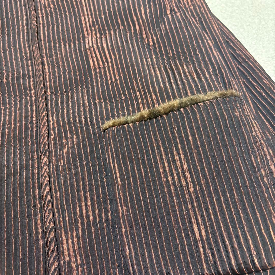 ジャケット・アウター 00s les copains reversible far coat y2k