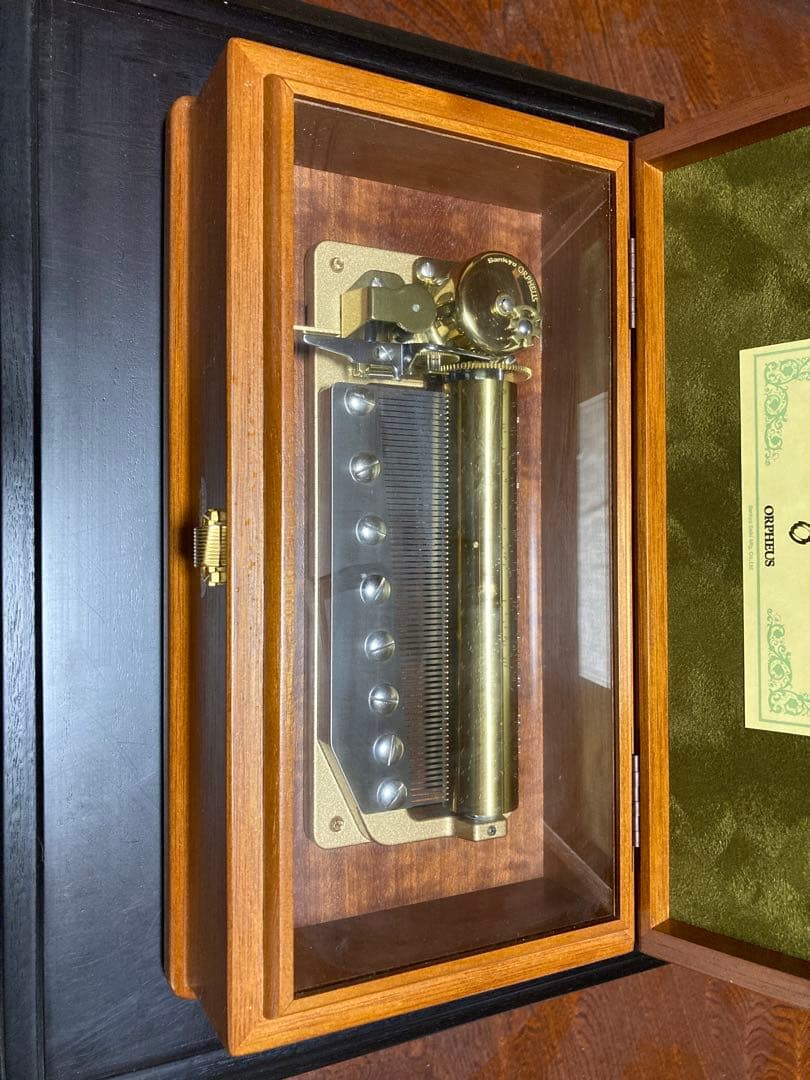 オルフェウス 72弁 オルゴール カノン EX-354-K-0055 共鳴箱付き