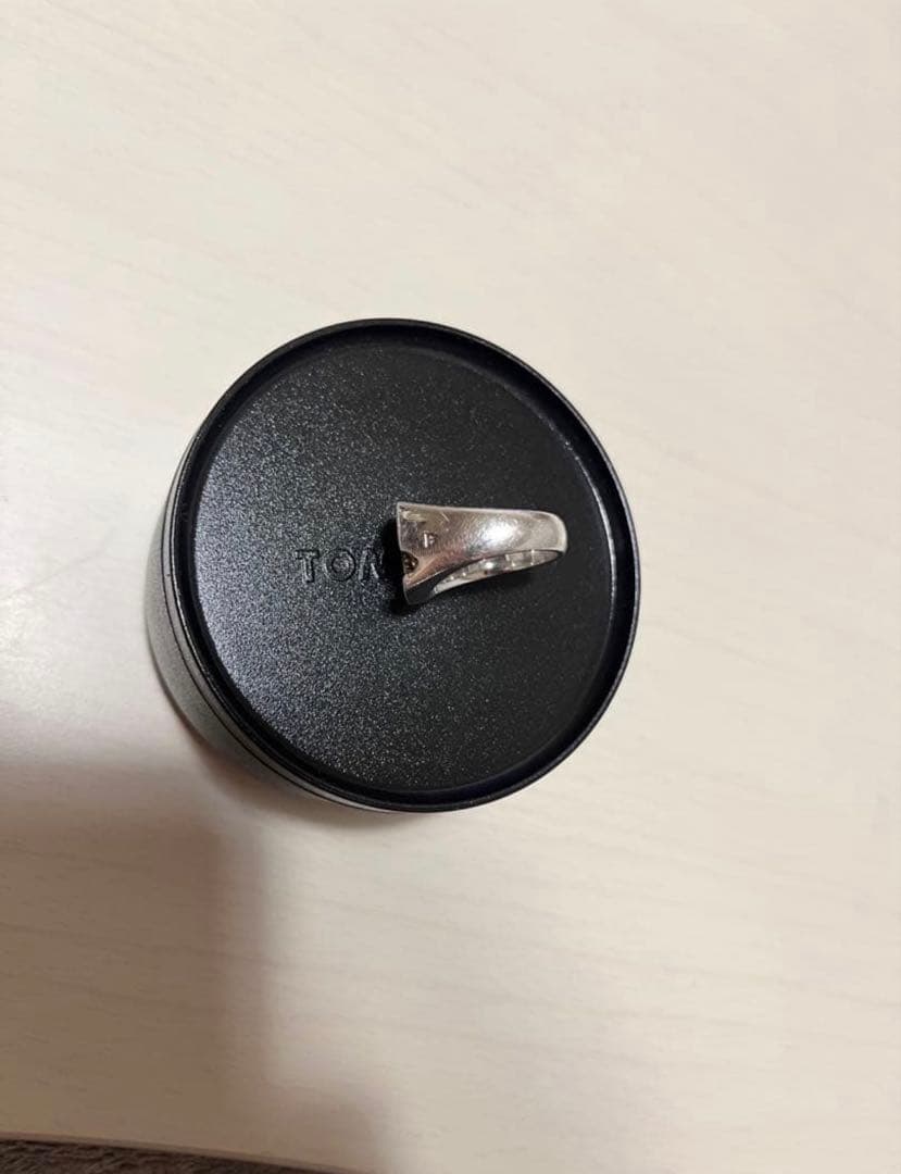 アクセサリー tom wood Mined Ring Large Emerald