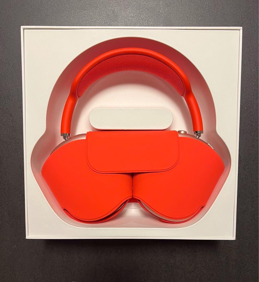 極美品 AirPodS MAX ピンク AppleCare+2026/6迄保証有