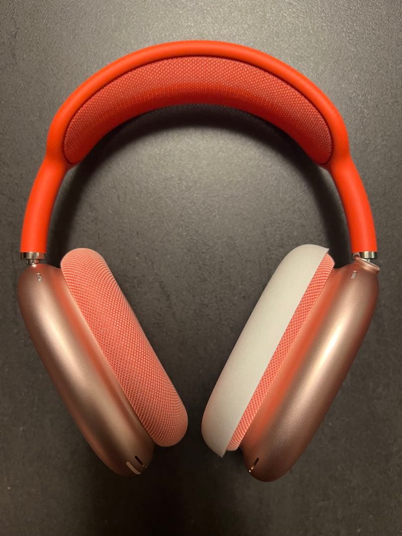 極美品 AirPodS MAX ピンク AppleCare+2026/6迄保証有