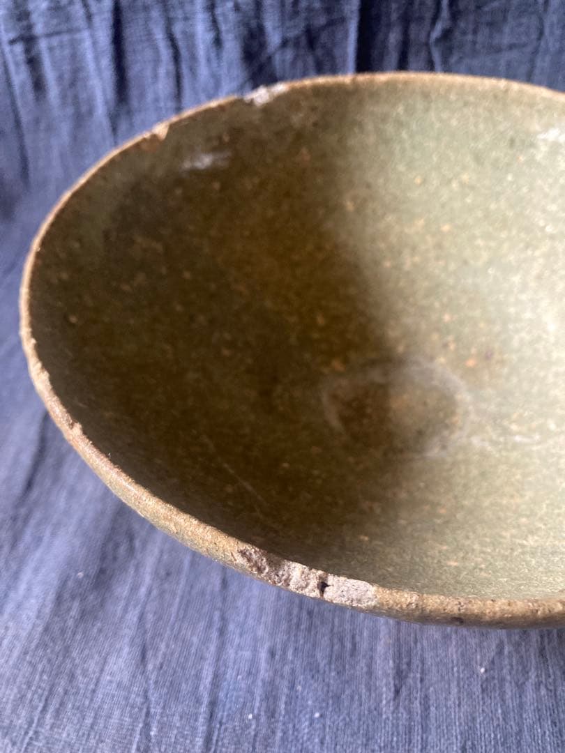 高麗青磁　大鉢　李朝　菓子鉢