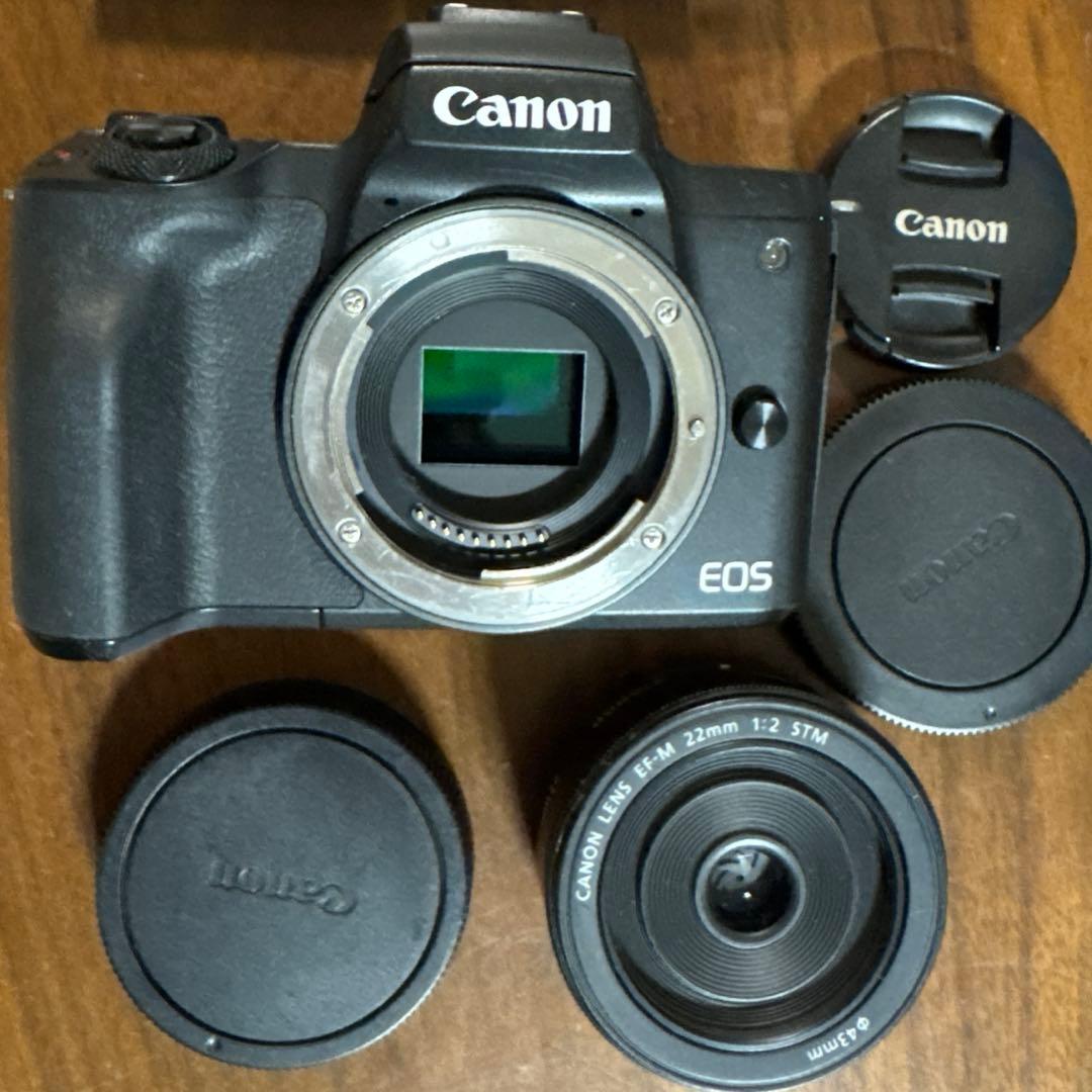Cannon EOS kiss M＋EF-M 22mm 1:2 STM
