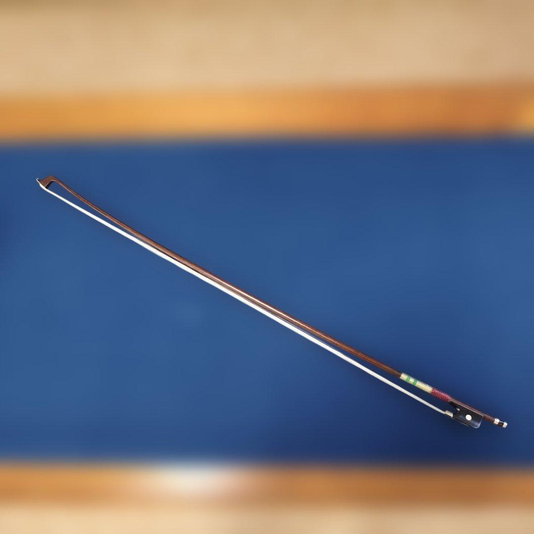 モダンバイオリン弓 4/4 オクタゴナル フェルナンブコ材 59g ドイツ