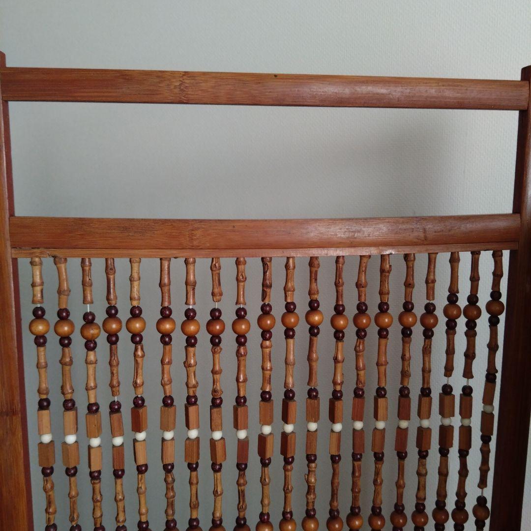 衝立　パーティション 昭和レトロ 4つ折り