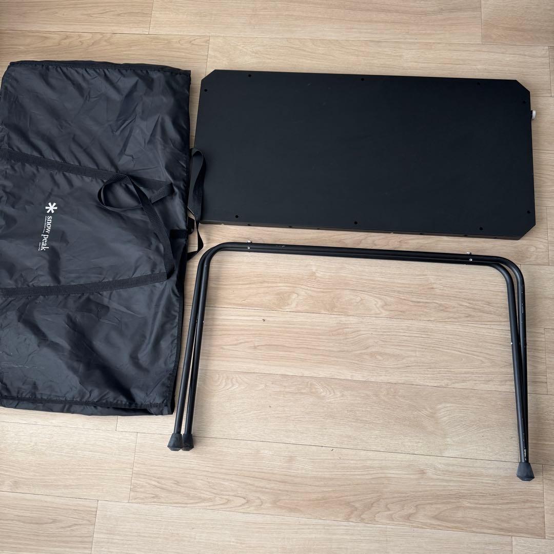 スノーピーク コネクションテーブル peak ブラック LV-381