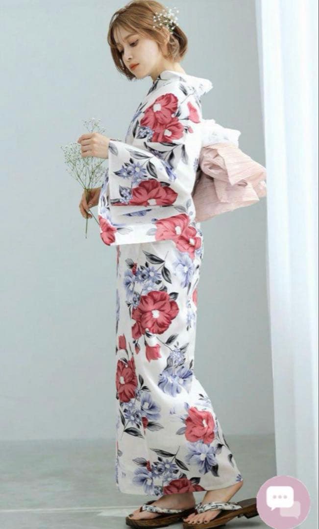 DITA ディータ　京のはんなり椿　浴衣　セット