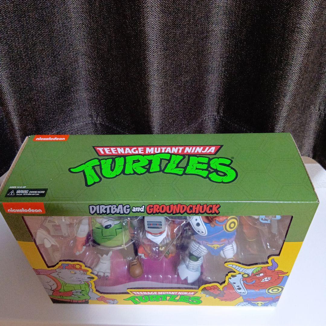 ネカ　ミュータントタートルズ　ダートバッグ＆グランドチャック　neca TMNT