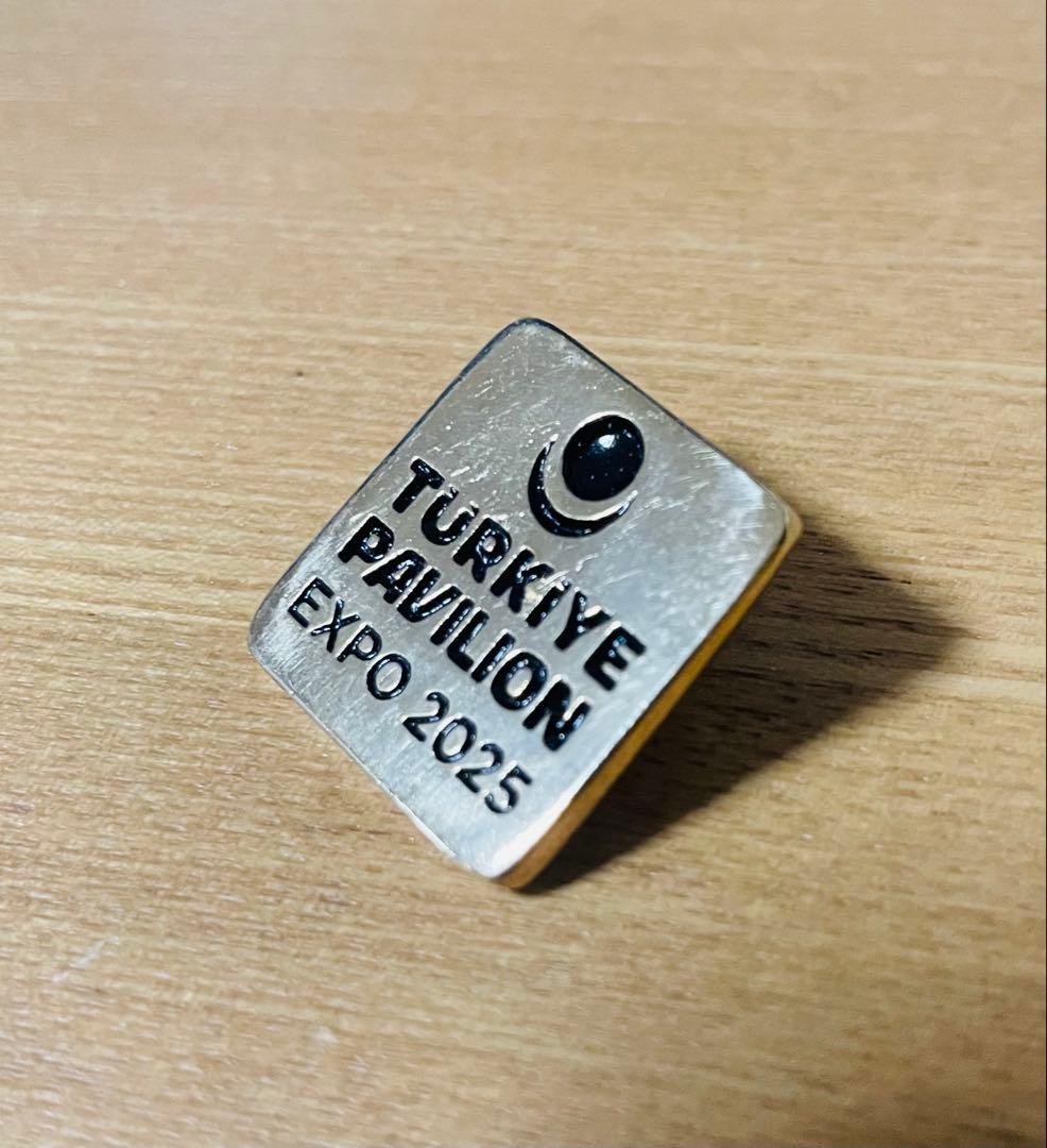 【超激レア・非売品】大阪・関西万博 Expo 2025トルコ館 ピンバッジ