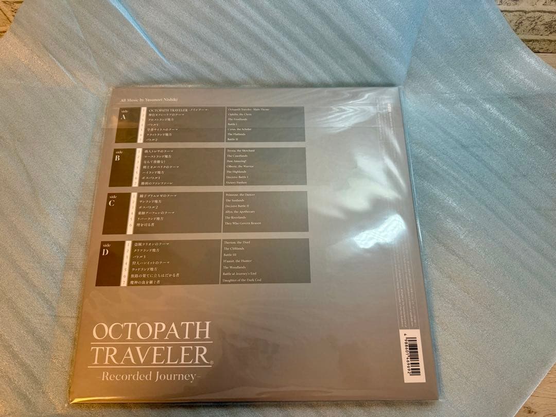 【西木康智直筆サイン 新品 未開封】OCTOPATH TRAVELER レコード