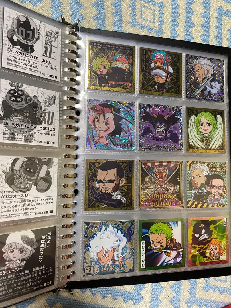 ワンピース大海賊シールウエハース(log1〜log12) フルコンプ