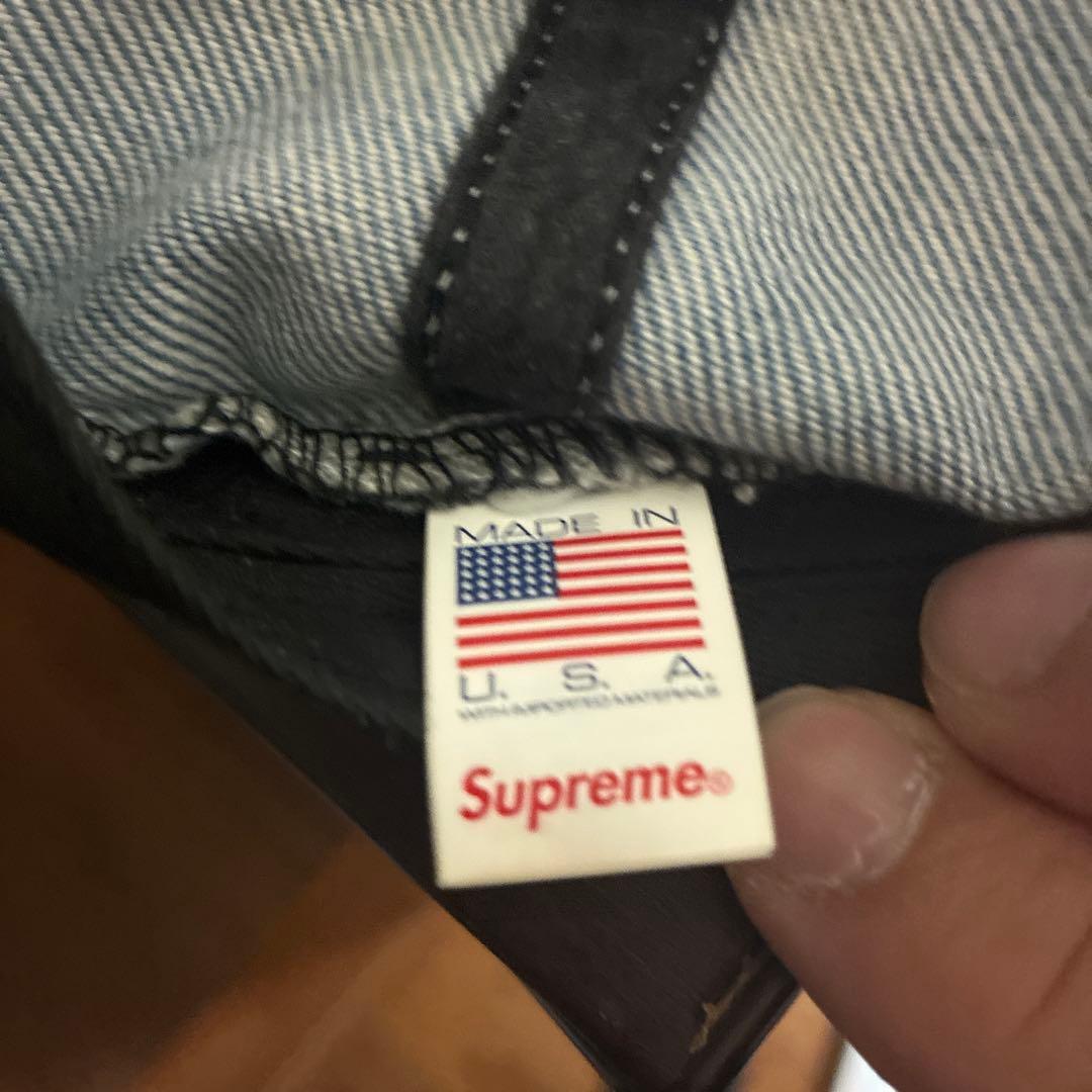 Supreme sロゴキャップ