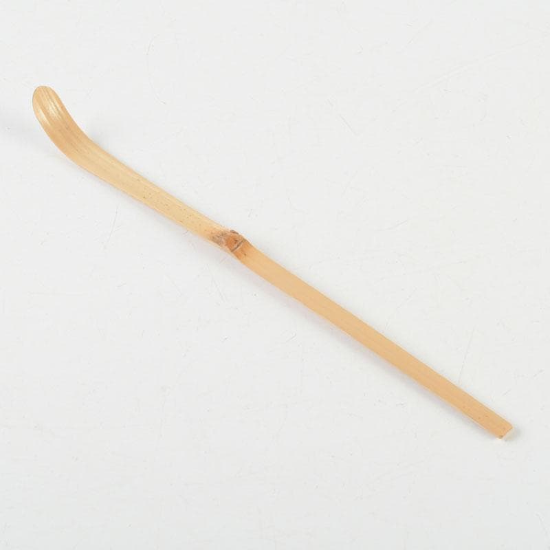 茶道具　淡完作　茶杓　銘「和心」　前大徳　福本積應書付　共筒共箱　V　9800