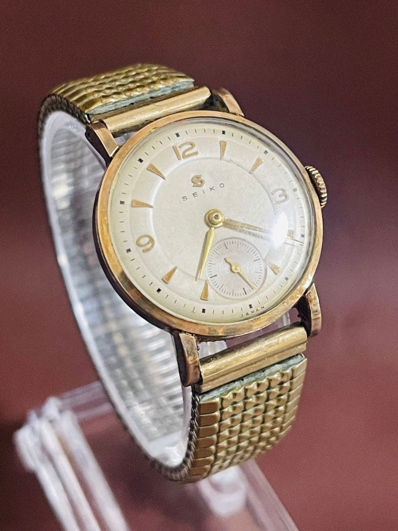 SEIKO セイコー植字Sマーク スモールセコンド