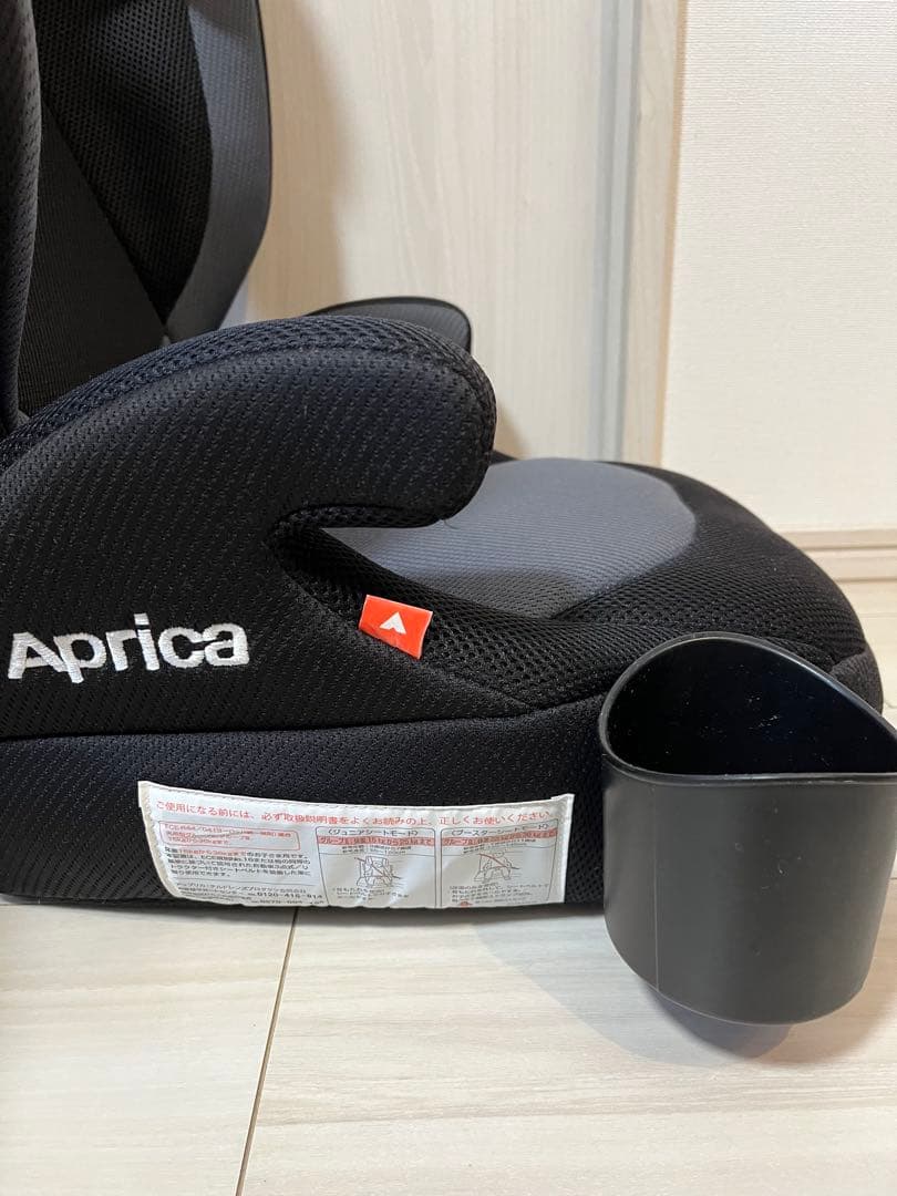 【最終価格】美品Apricaジュニアシート エアライド ブラックグレー