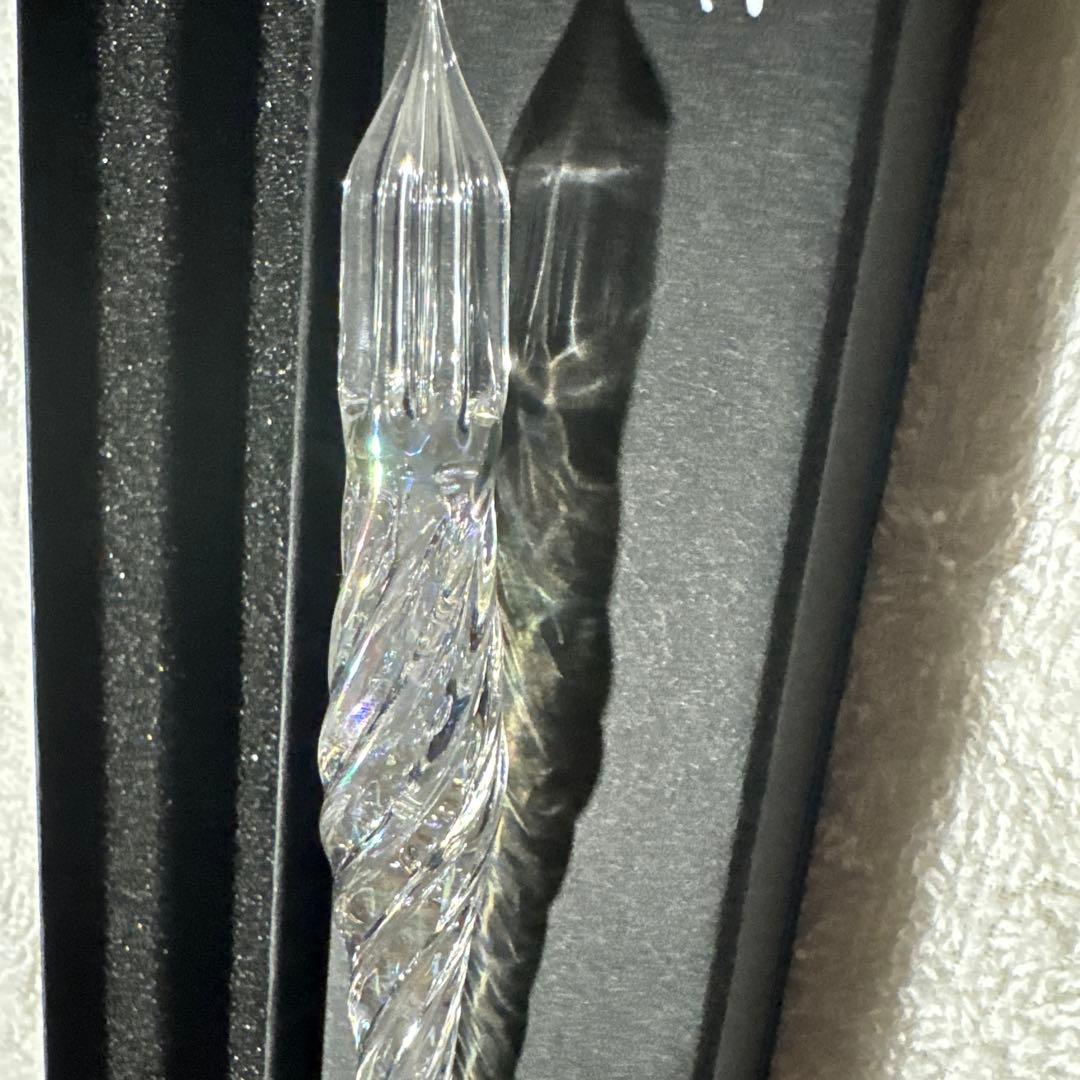 aunガラスペン　レースしゃぼん玉泡(FM)[新品未使用]