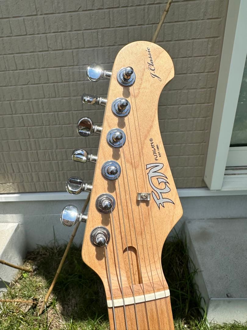 fujigen フジゲン　ストラトキャスター JST6M BK