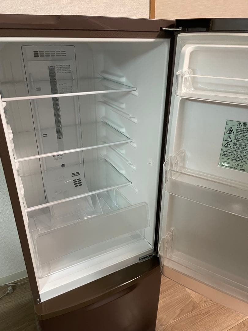 ⭐︎美品⭐︎Panasonic 冷蔵庫 NR-B17AW-T 2018年製 168L
