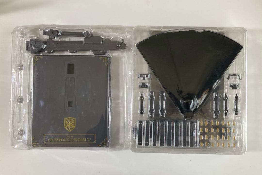 メタルビルド　 クロスボーンガンダムＸ1 X2 台座　マント　セット