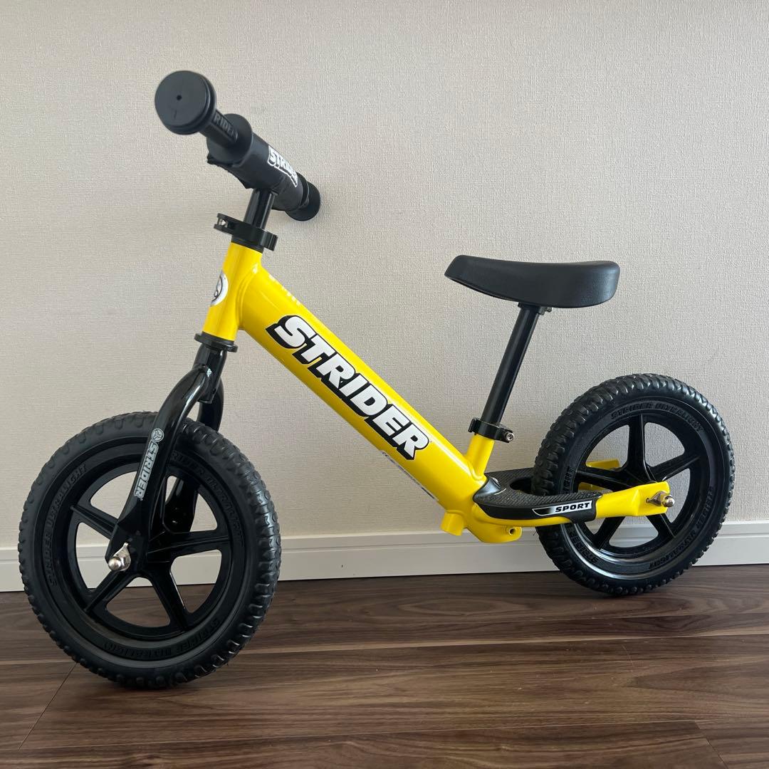 ABCさん専用※STRIDER バランスバイク イエロー/ブラック 12インチ