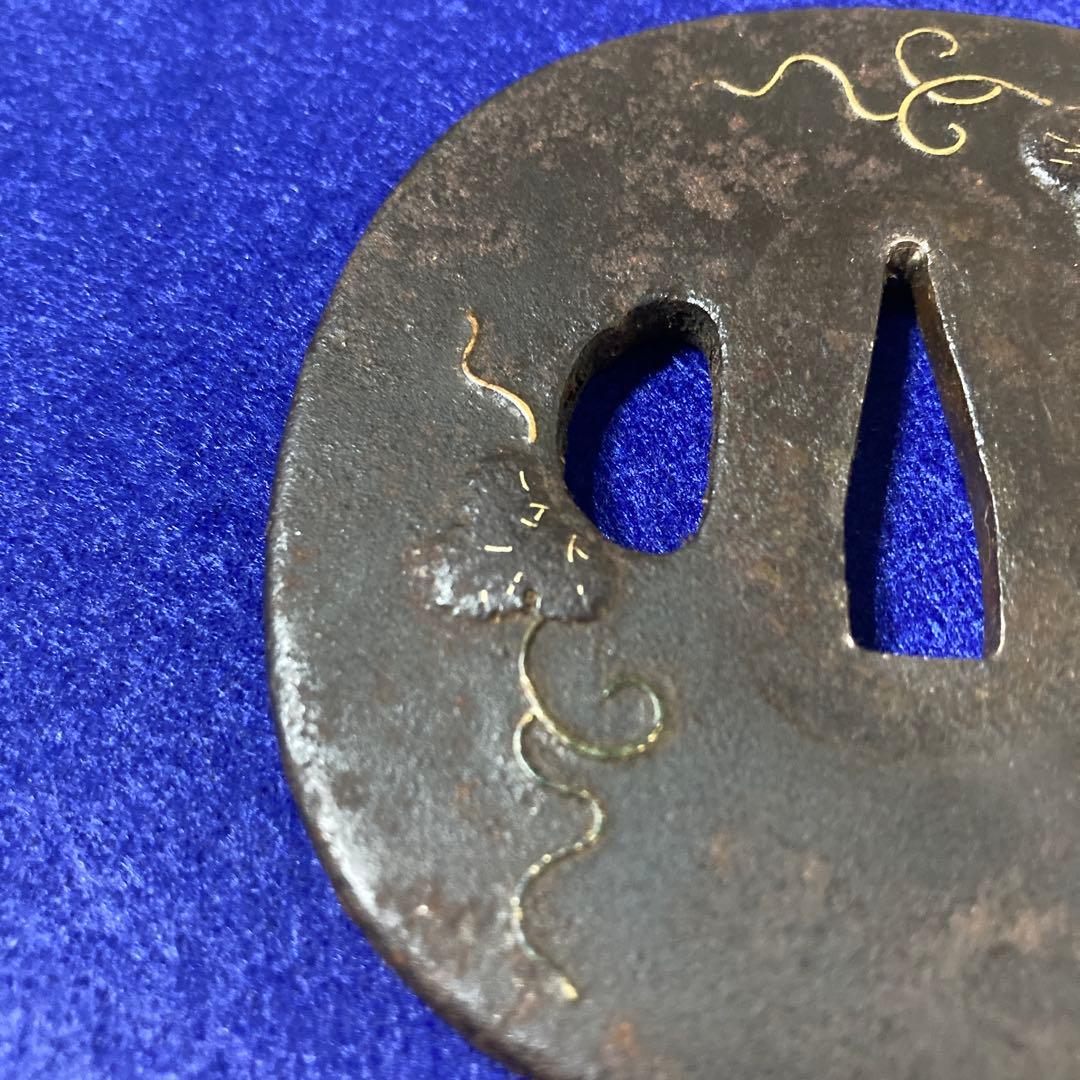 江戸時代大振り鍔瓜の図