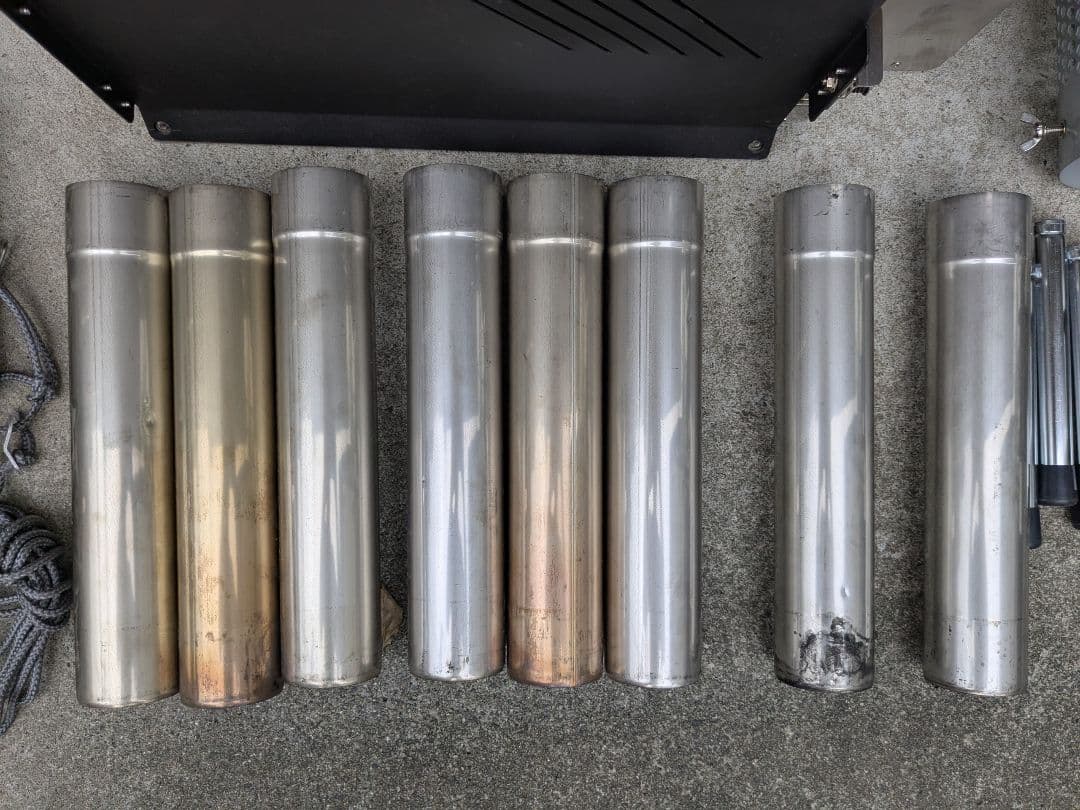 UNIFLAME（ユニフレーム）　ペレットストーブ　煙突ガード＆収納バッグ付き