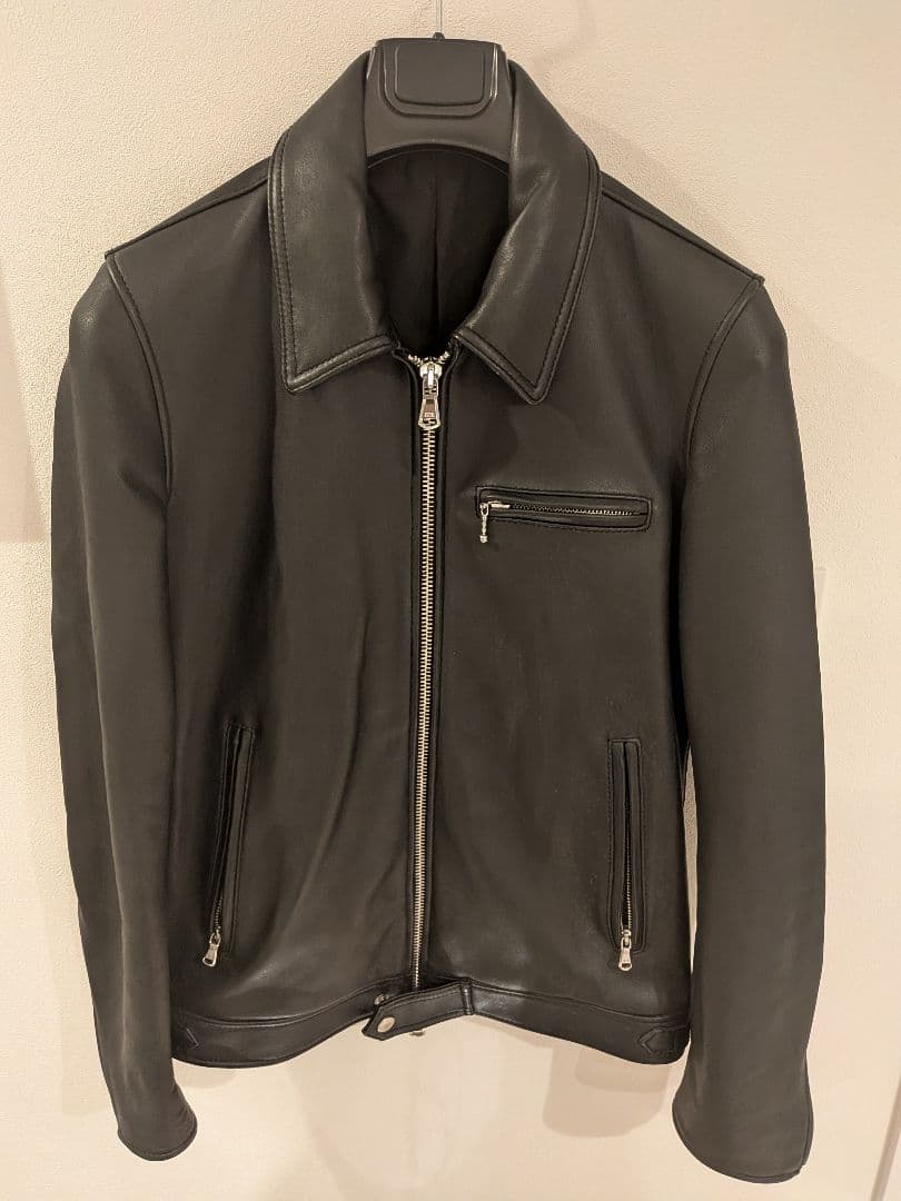 Magine シングルライダースジャケット 46 ブラック