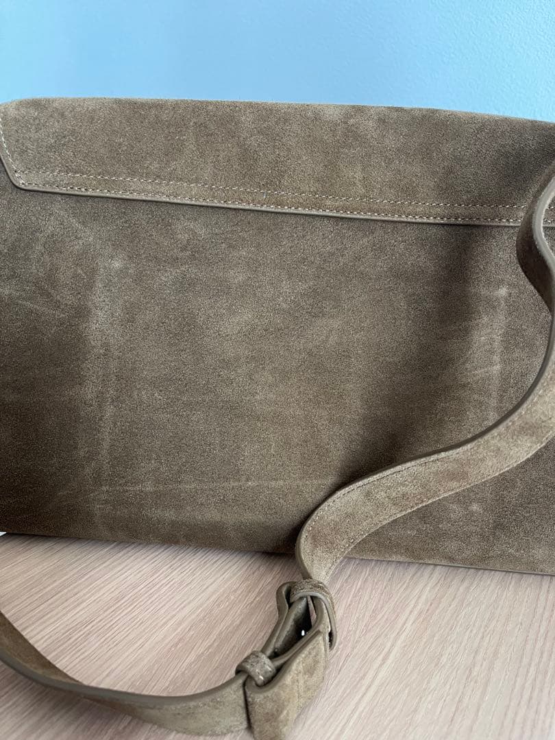 キャナルジーン　スウェードショルダーバッグ