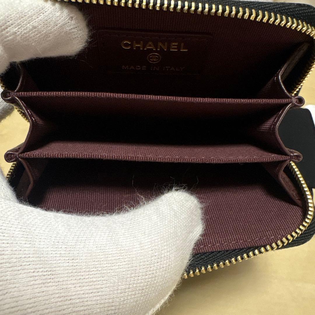 【新品未使用】 CHANEL クラシックジップパース ミニウォレット 財布
