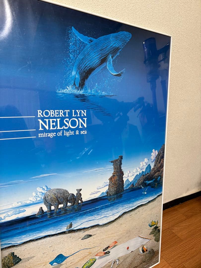 ロバート・リン・ネルソンmirage of light & see ポスター