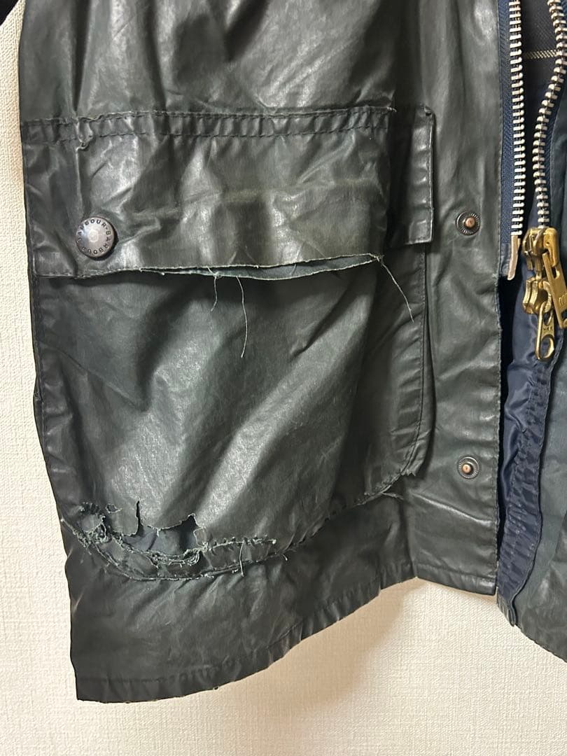 Barbour BEDALE ジャケット 80s 2ワラント