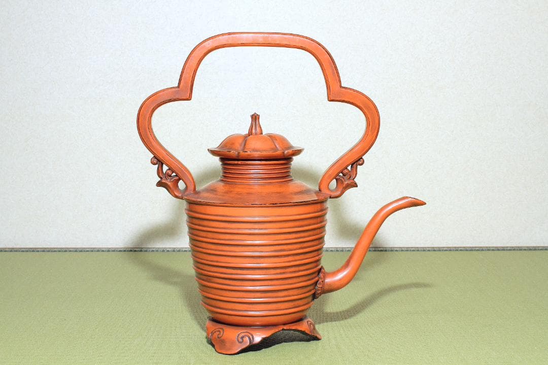 古根来塗 湯桶 [バーミングハム美術館所蔵品 同手]