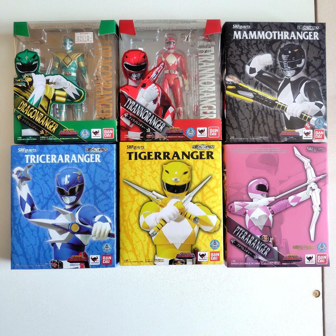 S.H.Figuarts フィギュアーツ　ジュウレンジャー 6体