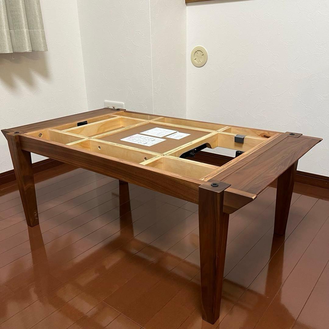 unico ウニコ METTE(メッテ) ウォールナットコタツテーブルW1050