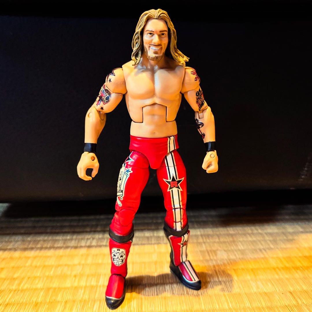 CMパンク 中邑真輔 エッジ カリート WWE フィギュア 4体セット マテル