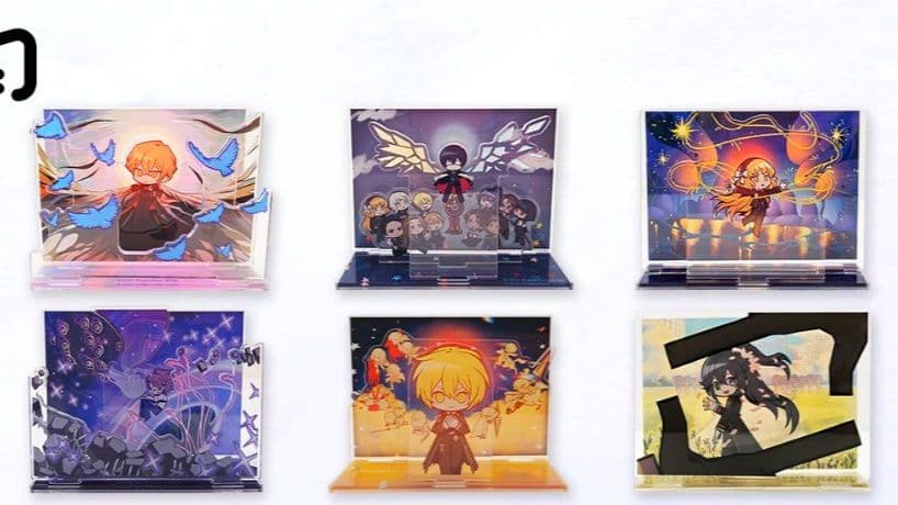 Limbus Cornpany アクリルスタンド　Mili カバーアート6枚