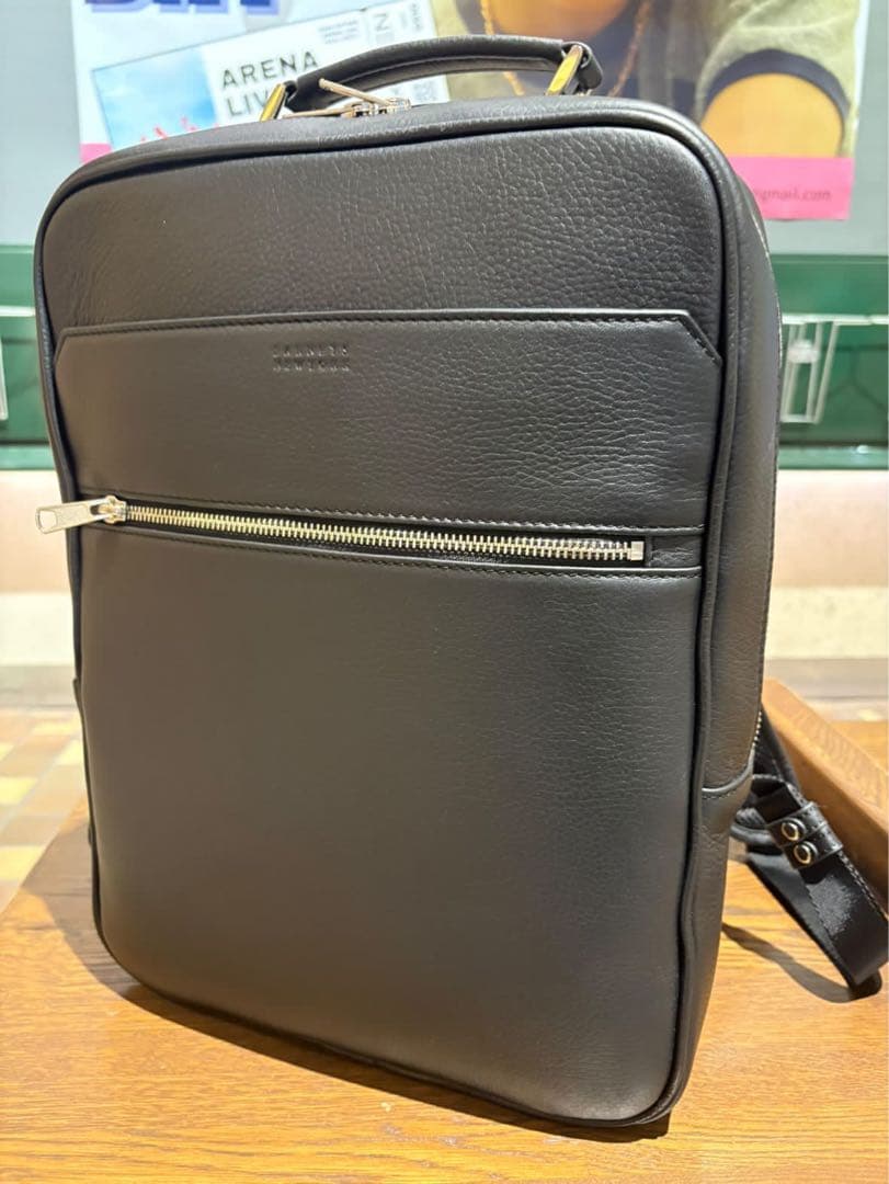 【大幅値下げ中】BARNEY'S NEW YORK レザーバックパック