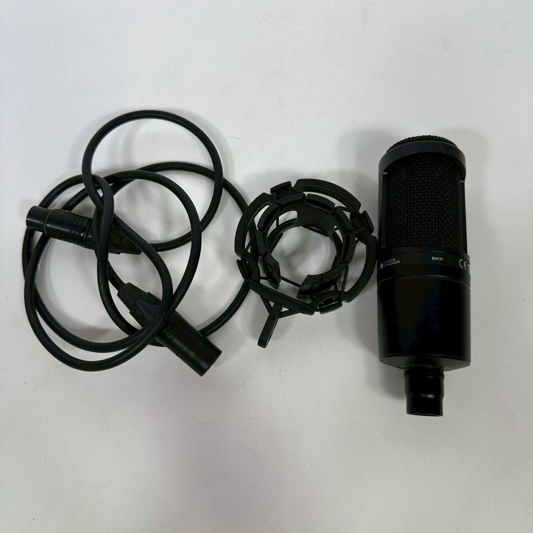 audio-technica AT2020 コンデンサーマイクXLR接続ケーブル