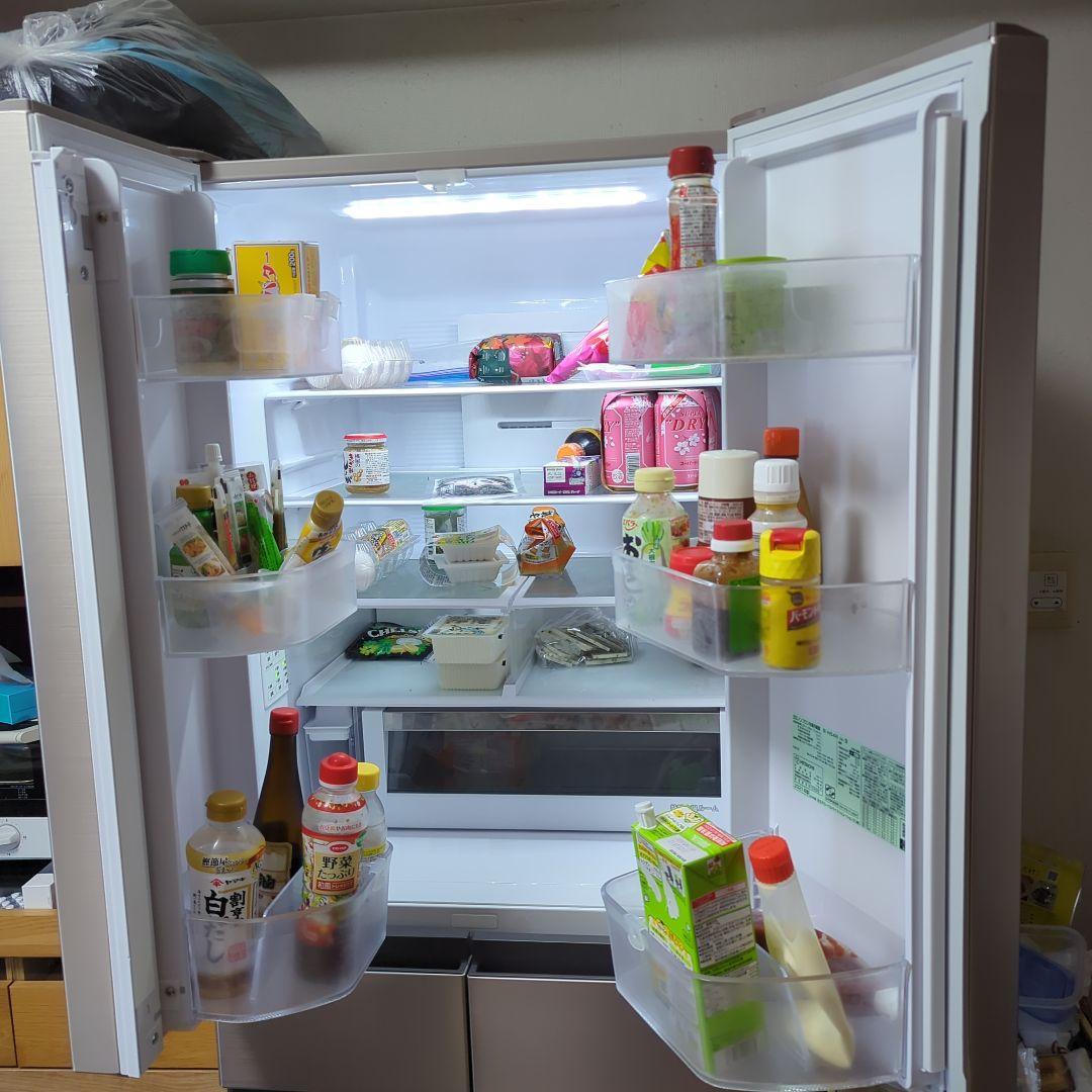 日立 4ドア冷蔵庫 R-H54R シルバー